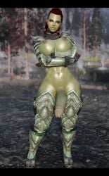 1futa 3d abs armor armored_gloves big_balls big_breasts big_nipples big_penis busty curvaceous curvy curvy_body curvy_futa full_body futa_only futanari green_penis hi_res high_resolution highres huge_ass huge_balls huge_breasts huge_cock huge_thighs kiptisin looking_at_viewer monster_cock musc muscles muscular muscular_futanari oil orc orc_futanari red_eyes red_hair self_upload skyrim solo the_elder_scrolls vein veins veiny_penis warrior wet wet_body wet_skin