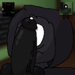 big_balls big_penis black_body compuxter creep_(scopophobia) cum cyclops demon fade_(scopophobia) femboy gay ghost hood hood_up hoodie huge_balls huge_cock mouth oc one_eye permission pixel_art pixelated roblox roblox_game scopophobia_(roblox) semen statue tagme worried