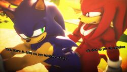 2023 2boys 3d 3d_(artwork) abs anal anal_sex angry anthro ass blue_hair blue_hair_bottom domination echidna english_text furry gay gay_anal gay_sex hedgehog knuckles_the_echidna light_hair_on_dark_hair male male/male male_only male_penetrated male_penetrating male_penetrating_male mikumikudance mmd mobian muscular muscular_male nude open_mouth outdoor_sex outdoors penis red_hair red_hair_on_blue_hair red_hair_top sega sex smirk sonic_(series) sonic_the_hedgehog sonic_the_hedgehog_(series) stellavideos text veiny_penis yaoi