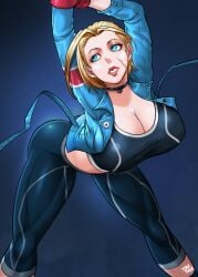 1girls athletic athletic_female big_breasts breasts british busty cammy_stretch cammy_white capcom chest cleavage curvaceous curvy curvy_figure digital_drawing_(artwork) digital_media_(artwork) eyebrows eyelashes eyes female female_focus female_only fit fit_female fully_clothed hair hips hourglass_figure huge_breasts human large_breasts legs light-skinned_female light_skin lips mature mature_female solo straight_hair street_fighter street_fighter_6 thick thick_legs thick_thighs thighs thunder_thighs toned toned_female top_heavy tora_tora upper_body voluptuous waist wide_hips