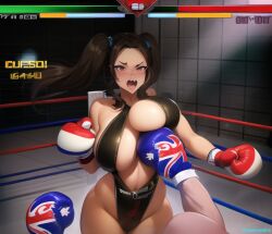 1girls ai_generated artist_name athletic athletic_female big_breasts boxing boxing/wrestling_beauties_universe boxing_gloves boxing_ring breasts busty candice_vixen cleavage curvaceous curvy curvy_figure digital_media_(artwork) dreamcandice eyebrows eyelashes eyes female female_focus fit fit_female gameplay_mechanics gloves hair health_bar hips hourglass_figure huge_breasts human large_breasts legs light-skinned_female light_skin lips mature mature_female original original_character punching_breasts thick thick_legs thick_thighs thighs top_heavy upper_body voluptuous waist wide_hips