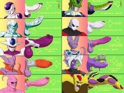 10boys 6+boys balls beerus boner cell cell_(dragon_ball) chart cooler cooler_(dragon_ball) core_person deity diphallia diphallism dragon_ball dragon_ball_super dragon_ball_z erection freezer frieza fused_zamasu gay god_of_destruction half_corrupted_zamasu hirudegarn janemba jiren killveous male male_focus male_only metal_cooler monster multi_penis penis penis_size_chart potara_earrings potara_fusion size_comparison size_difference slime super_buu zamasu