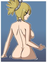 ass big_breasts dr.stone fanart feith_noir female kohaku_(dr.stone) nude_female seductive