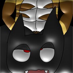 anthro bad_end batt_the_bat clive_runefist clive_runefist_(character) duo eye_roll faceless_character faceless_male fangs female fucked_silly hi_res male male/female muscular muscular_male open_mouth size_difference teeth