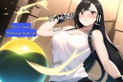 ai_generated breast_reduction breast_shrinking final_fantasy final_fantasy_vii flat_chested flatifier giant_breasts medium_breasts original original_character tagme tifa_lockhart