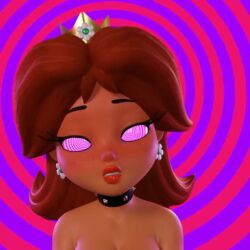 10_seconds 3d animated bimbo bimbo_lips expansion hypnosis lip_expansion mario_(series) mp4 nintendo princess_daisy shorter_than_10_seconds sound tagme video wyerframez