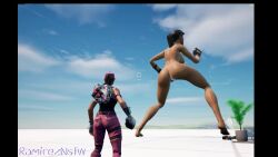 3d animated breasts fingerless_gloves fortnite game_screenshot gameplay gameplay_mechanics giant giant_female mp4 nude nude_female pose posing pussy ramirez_(fortnite) ramireznsfw rose_team_leader_(fortnite) sound tagme uefn video