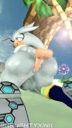 anal big_ass cum_in_ass naughtyxink silver_the_hedgehog sonic_(series) tagme yaoi