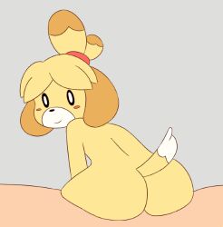 isabelle (animal crossing) from animal crossing by yuruki