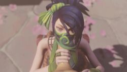 1boy 1boy1girl 1girls 3d 3d_animation akali animated athletic_female black_hair blender blender_(software) blowjob blowjob_with_facemask clothed fellatio fellatio_under_mask fellatio_under_veil female female_focus hair_between_eyes handjob human implied_oral kneeling league_of_legends league_of_legends:_wild_rift light-skinned_male looking_at_viewer male masked_blowjob masked_female no_sound oral outside partially_clothed penis ponytail pov public ricepanda riot_games tied_hair veil video