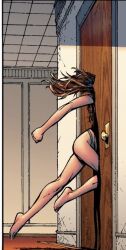 1girls bikini brandon_peterson female female_only justin_ponsor kitty_pryde lewd marvel marvel_comics sezy shadowcat solo ultimate_x-men x-men