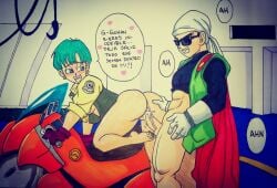 ass bulma_briefs dragon_ball dragon_ball_z female mature_female milf older_female son_gohan son_gokhan6 tagme younger_male