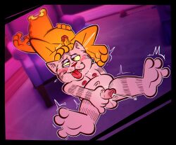 2023 3_toes :3 anthro anthro_male anthro_on_anthro areola balls belly bodily_fluids cum cumshot digital_media_(artwork) domestic_cat duo ejaculation erection feet feline foot_fetish foreskin fritz_the_cat fritz_the_cat_(character) fur garfield_(series) garfield_the_cat genital_fluids genitals grey_body grey_fur hi_res humanoid_genitalia humanoid_penis male male/male mammal masturbation navel nipples nude open_mouth open_smile orange_body orange_fur orgasm orgasm_face penile penile_masturbation penis pink_nose saliva saliva_on_foot sex smile teeth the-alfie-incorporated toes tongue tongue_out