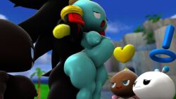 3d 4k anthro belly_bulge big_ass big_dick big_dom_small_sub big_penis bulge chao_(sonic) chao_garden chocola_the_chao dark_chao from_behind from_behind_position grabbing_arm hd hero_chao high_resolution penetration pleasure_face public public_use sex_from_behind shadow_the_hedgehog shortstack sloth_bones(artist) sonic_(series) source_filmmaker thick_thighs toony veiny_penis