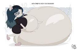 belly big_belly big_breasts breasts catgirl claire_(the_summoning) furry guzzlord420 hyper hyper_pregnancy hyper_pregnant inflation pregnant pregnant_belly pregnant_female the_summoning