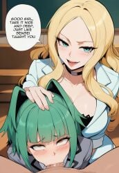 irina jelavic from assassination classroom by tittyg-ai