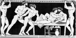 ancient_greece big_penis gay greek_mythology muscle yaoi