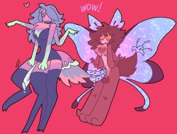 4_arms 4_legs 8_eyes abdomen aroused aroused_by_another aroused_futa aroused_male balls big_penis biped chest_floof chest_fluff cock_out coremata dress erect_penis erection femboy fizzimoth fluffy_chest furry_femboy furry_futa furry_futanari furry_male futanari genital_slit horny horny_futa horny_male in_love_with_partner insect_abdomen insect_boy insect_girl insect_wings insectoid intersex long_penis moth moth_antennae moth_boy moth_humanoid moth_wings multiple_limbs multiple_penises no_panties no_pants peacock_spider quadruped spider thighhighs two_cocks two_dicks