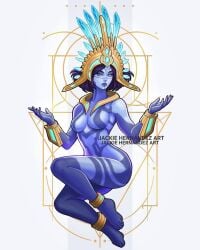 cortana from halo (series) by jackie hernndez art