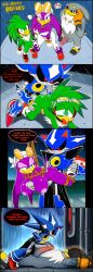 4koma accipitrid accipitriform ai_generated all_fours anal anal_sex angry anthro anthro_on_anthro anthro_penetrated anthro_penetrating anthro_penetrating_anthro armor ass avian balls bandana beak big_breasts big_penis bird blue_body blue_eyes blush bodily_fluids bondage bouncing_penis bound breasts chastity_cage cleavage clothed clothing comic cross-popping_vein dialogue drooling duo english_text erection eulipotyphlan eyewear eyewear_on_head female fingers footwear foreskin from_behind_position fur genital_fluids genitals glans gloves goggles goggles_on_head green_balls green_body green_feathers green_hair green_penis group hair hand_on_butt handwear headkerchief hedgehog helmet hi_res hirundinid humanoid_genitalia humanoid_penis interspecies jet_the_hawk jewelry kerchief looking_at_viewer looking_down looking_up lying machine male male/female male/male male_penetrated male_penetrating male_penetrating_male mammal metal_sonic mostly_nude neo_metal_sonic nipples nude open_mouth oscine partially_retracted_foreskin passerine penetration penis pink_glans precum raining red_eyes restraints robot rope rope_bondage saliva sega sex sonic_(series) sonic_riders sonic_the_hedgehog_(series) speech_bubble storm_the_albatross sunglasses sunshineslop swallow_(bird) tan_penis text wave_the_swallow yellow_beak