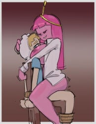 adventure_time cadmio cartoon_network fanart femdom finn_the_human princess_bubblegum