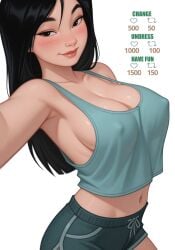 fa mulan from disney by aliaaaaana