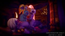1futa 2girls 3d 3d_animation asscaster canon_futa cum ejaculation female futa_on_female futa_with_female futanari larger_futa larger_futanari league_of_legends poppy shortstack size_difference smaller_female soraka subscribestar_url tristana video watermark yordle