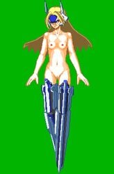 blazblue green_background lowres mu-12 noel_vermillion nude photoshop pixel_art sprite