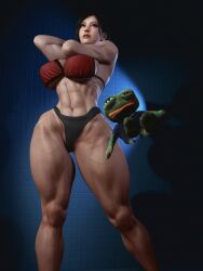 1girls 2026 3d 3d_model 3d_render abs ada_wong ada_wong_(adriana) asian asian_female athletic athletic_female bob_cut bra brickhouse capcom justfrog-entertainment light-skinned_female light_skin muscular muscular_female muscular_legs pale-skinned_female pale_skin panties resident_evil resident_evil_4 ribbons short_hair tagme thick_thighs thighs thunder_thighs thunderthighs toned toned_body toned_female veins veiny veiny_penis virt-a-mate virtamate