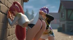 2girls 3d_animation ai_generated animated ass ass_worship black_panties clothing gemini grok kissing_ass korean korean_female kpop kpop_demon_hunters kpop_girl mira_(kpop_demon_hunters) mp4 netflix panties rumi_(kpop_demon_hunters) skirt skirt_lift sony_pictures_animation sound tagme thick_ass video yuri