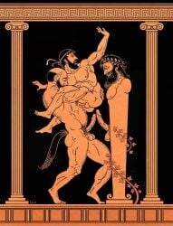 ancient_greece big_penis gay greek_mythology muscle yaoi
