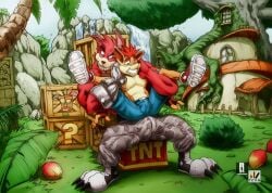crash bandicoot from crash (series) by anubis-kruger