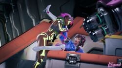 d.va from overwatch by kaepora (artist)