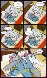 2025 absurd_res accident anthro becoming_erect bedwetting blush bodily_fluids breasts canid canine canis comic cum digital_media_(artwork) duo embarrassed english_text erection fear_peeing female fox fur genital_fluids genitals headpat hi_res incontinent_wolf_(peemenant) male male/female mammal nipples nude omorashi peeing_while_erect peemenant penis petting praise romantic sleeping sleeping_nude sleeping_together tail tail_motion tailwag text urine urine_stream vaginal_fluids vaginal_penetration watersports wet_dream wetting wolf