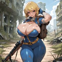 vault girl from fallout by (titancore)