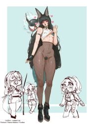belle (zenless zone zero) from zenless zone zero by liuskin