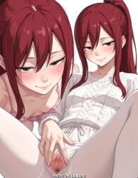 ai_generated anal anime_girl blush cute cute_girl erza_scarlet fairy_tail female female_only hentai multiple_views nipples petite petite_body petite_breasts petite_female pussy shy small_breasts solo_female spread_ass spread_pussy teen teen_girl teenage_girl uncensored underwear uniwaifu wet_pussy