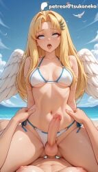 1futa 2026 ai_assisted ai_generated angel angel_and_devil anime artist_name beach bikini bird black_wings blonde_hair blue_eyes blue_sky breasts bust cloud cock detached_wings dick dove eagle erection explicit feathered_wings feathers filo flying foreskin futanari halo hi_res high_quality high_resolution highres low_wings mini_wings multiple_wings navel outdoors patreon patreon_username pegasus penis pink_wings seagull sky spread_wings stable_diffusion straddling swimsuit tate_no_yuusha_no_nariagari testicles the_rising_of_the_shield_hero tsukoneko uncensored veiny_penis watermark white_feathers