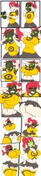 ami_aiba ass ass_expansion big_breasts blue_eyes breast_expansion breasts clenched_teeth curious digimon female female female_only glowing green_face mask open_mouth pussy red_hair red_lipstick scared_expression she_mask short_skirt skirt smiling struggling the_mask transformation transformation_sequence wind witchking00 yelling