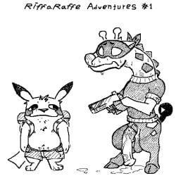 1:1 absurd_res animal_genitalia animal_penis anthro apathetic awkward awkward_silence backpack balls big_penis black_clothing black_mask black_sweater black_topwear black_turtleneck bodily_fluids bottomless bottomless_anthro bottomless_male bottomwear clothed clothing cloven_hooves dead_eyes death_request dialogue digital_media_(artwork) dripping duo english_text equine_genitalia equine_penis exhibitionism eye_contact failed_attempt flaccid frowning_at_another fur fur_markings game_freak generation_1_pokemon generation_2_pokemon genital_fluids genitals girafarig gun handgun hi_res holding_gun holding_object holding_ranged_weapon holding_weapon hooves horn huge_cock indifferent interrupting intimidation larger_male leaking_precum lean_body living_tail long_neck long_penis looking_at_another male male/male markings medial_ring microsoft_paint_(artwork) monochrome mouth_closed mugging multicolored_body nervous nervous_sweat neutral_expression nintendo nipples ossicone paws penis pikachu pistol pokemon pokemon_(species) precum precum_drip precum_on_arm precum_on_clothing precum_on_foot precum_on_ground precum_puddle precum_squirt pubes public public_erection ranged_weapon retracted_penis riffaraffe saggy_balls shirtless_male shorts signature simple_background size_difference smaller_male smile spooky_dune sweat sweater tail tail_down text tired_expression tongue tongue_out topwear tuft turtleneck two_tone_body unusual_anatomy unusual_tail vein veiny_penis weapon white_background worried worried_look