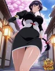ai_assisted ai_generated bleach coug kurotsuchi_nemu stable_diffusion