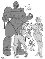3girls big_ass big_breasts bigger_female breasts bust busty chest chromia curvaceous curvy curvy_figure digital_media_(artwork) elita_one female gynoid hasbro height_difference hips hourglass_figure huge_ass huge_breasts humanoid ironhide ironhide_(robocream) large_ass large_breasts legs mature mature_female multiple_girls robocream robot robot_girl robot_humanoid rule_63 size_difference slim_waist taller_female taller_girl thick thick_hips thick_legs thick_thighs thighs transformers voluptuous waist wide_hips