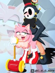 accurate_art_style ahe_gao ahe_gao ahegao_face amy_rose anti_groove background big_breasts blue_body blue_skin blush blush boots breasts breasts_out c_m_g_nsfw female fur furry green_eyes hammer hand_on_butt headband male male/female mask masked masked_male nipples pink_body pink_fur pink_nipples pink_skin pose sega sex shy_guy sonic_(series) sonic_the_hedgehog_(series) thick_thighs thighs