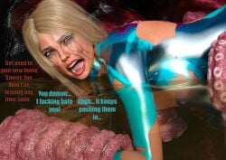 1girls 3d anal anal_rape ass blonde_hair blue_eyes breasts caption captured captured_heroine clothed_sex clothing crying cum cum_in_ass cum_inside defeated defeated_heroine female imminent_rape imminent_sex impregnation interspecies interspecies_impregnation long_hair male metroid monster monster_on_female oviposition ovipositor pain penetration pussy rape samus_aran scared sex sex_slave size_difference spread_legs tentacle tentacle_rape that3dartist torn_clothes torn_clothing torture wide_hips zero_suit_samus