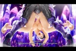 chobixpho demon devil devil_kazuya female kazuya_mishima male male/female reina_mishima short_hair short_hair_female tekken tekken_8 tomboy