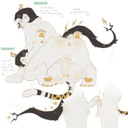 ass ass_up asshole forsaken_(roblox) gay gay_male gay_sex heart helmet male/male male_only naked naked_male normal_penis paws penis precum ringmaster_(forsaken) roblox roblox_game robloxian rubbing_penis selfcest sexmaster99 small_balls small_penis tail tiger_tail wagging_tail