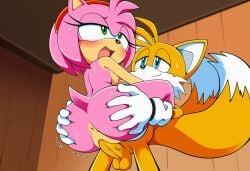 amy rose from sega by valenaiart12