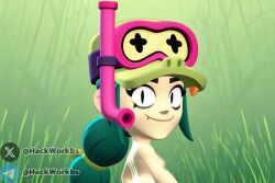 ai_generated alli alli_(brawl_stars) brawl_stars breasts chibi female hackwork