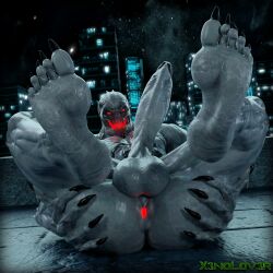 1boy 3d 3d_(artwork) alien anti-venom anus ass balls big_sub erection gay hi_res humanoid inviting inviting_to_sex legs_up looking_at_viewer male male_only marvel marvel's_midnight_suns marvel_comics muscular muscular_male nude penis presenting_ass presenting_butt red_eyes solo solo_focus spread_legs symbiote thekidxeno thick_thighs