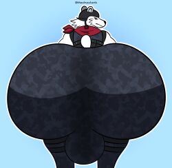 anthro big_ass big_balls big_butt bubble_butt bulge fat_ass fortnite fortnite:_battle_royale furry gay huge_ass huge_balls huge_butt hyper_ass hyper_balls hyper_bulge hyper_butt male male_only mechaclank polar_bear polar_patroller polar_patroller_(fortnite) presenting_hindquarters solo solo_male thick_ass thick_butt thick_thighs ursid wide_hips